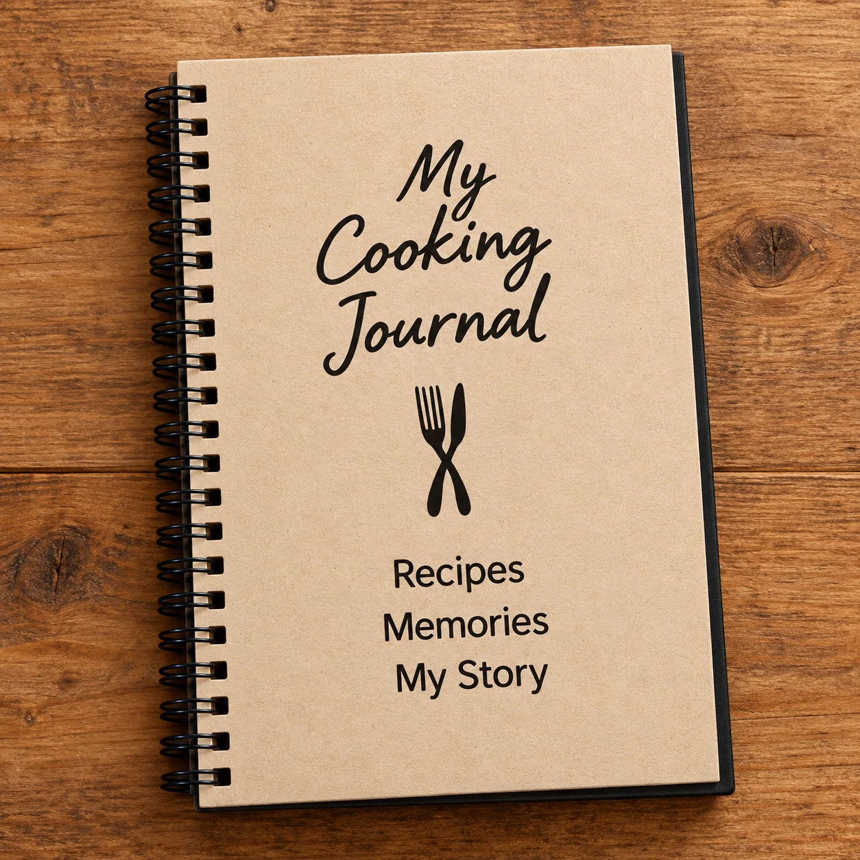 My Cooking Journal book